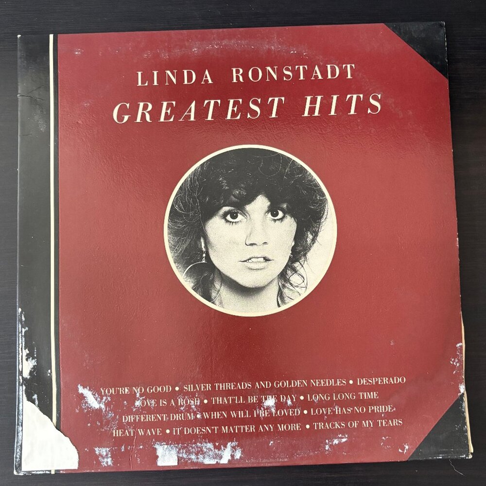 LINDA RONSTADT - Greatest Hits (1976) - 12" Vinyl Record LP